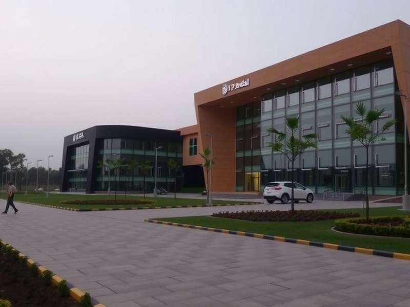 Students at JGU Sports Ground